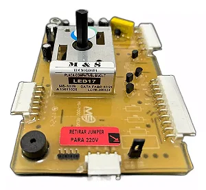 Placa Compatível Lavadora Electrolux Led17 17kg A13611028 MS1028