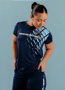 Camiseta Educação Física 2026 Azul Marinho - feminina
