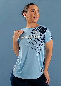 Camiseta Educação Física 2026 Celeste - feminina