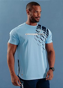 Camiseta Educação Física 2026 Celeste - masculina