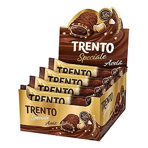 Trento Speciale Avelã ao Leite Com 12un