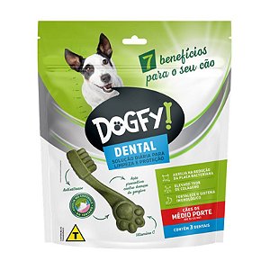 Petisco Dental Dogfy para Cães - Tamanho M