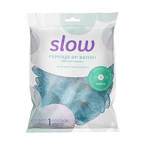 Esponja de Banho Massageadora Slow