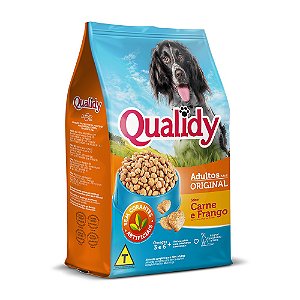 Qualidy Original Cães Adultos Sabor Carne e Frango 15kg