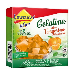 Gelatina com Stevia Sabor Tangerina Lowçucar Plus 10g