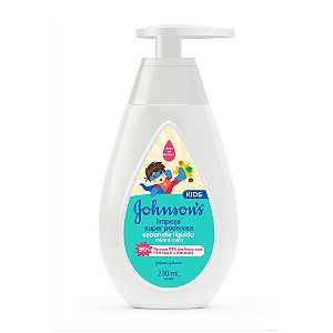 Johnson's Baby Sabonete Líquido Limpeza Super Poderosa 200ml