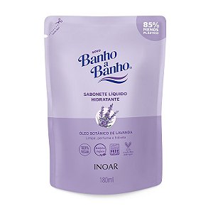 Sabonete Líquido Lavanda Banho a Banho 180ml