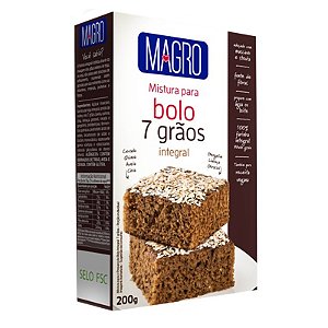 Mistura para Bolo Integral Magro 7 Grãos 200g