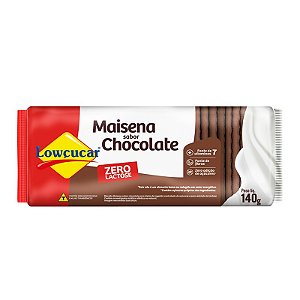 Biscoito Maisena Lowçucar Zero Adição de Açúcares Sabor Chocolate 140g