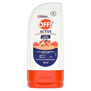 Repelente Off Active Longa Duração Loção 100ml