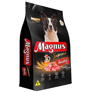 Magnus Premium Supreme Cães Adultos Sabor Frango E Cereais 1kg