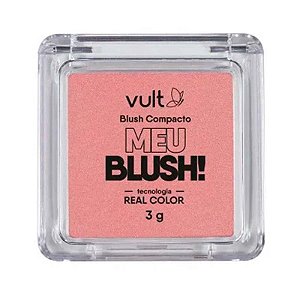 Vult Blush Compacto Rosa Perolado 3g