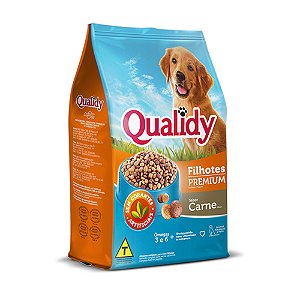 Qualidy Premium Cães Filhotes Sabor Carne 20kg