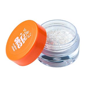 Ecoglitter Multifuncional Chuva de Prata Vult Colors 1g