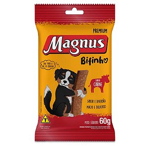 Magnus Bifinho Sabor Carne 60g