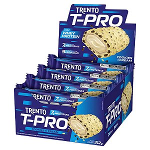 Trento T-Pro Cookies And Cream Display Com 12 Unidades
