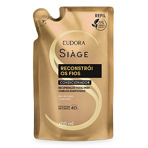 Condicionador Siàge Reconstrói os Fios Refil 400ml