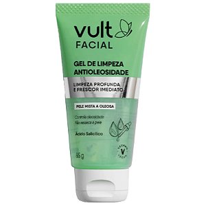 Vult Gel Limpeza Facial Antioleosidade 85g