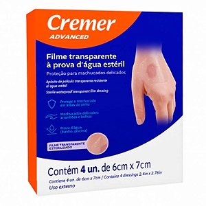 Curativo Filme Prova D'água Cremer 4un