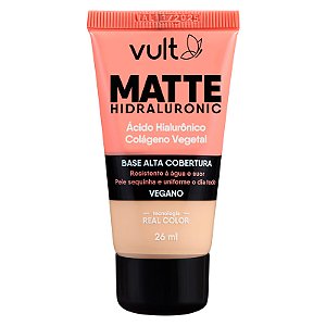 Vult Base Líquida Matte Hidraluronic 26ml