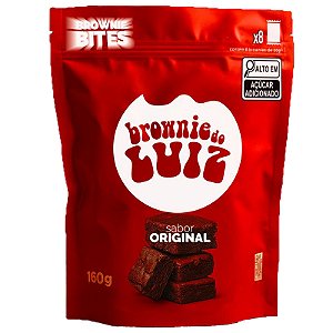 Brownie do Luiz Original Bites Pack com 8 nano