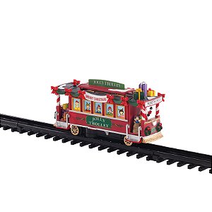 Lemax Trem Trolley Alegre 16cm