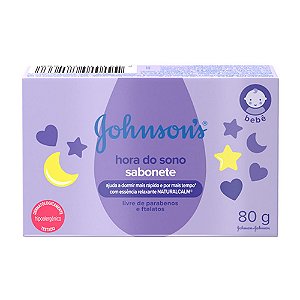 Johnson's Baby Sabonete Infantil Hora do Sono - 80g