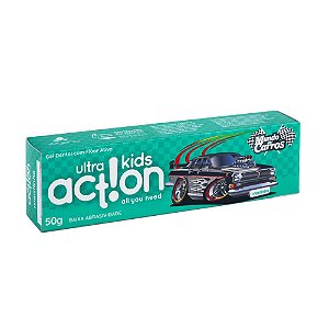 Gel Dental Ultra Action Kids Mundo dos Carros Mentinha – 50g