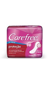 Protetor Diário Carefree Proteção S/ Perfume - 15 Unidades