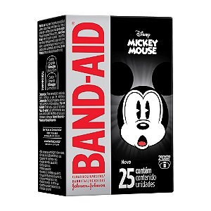 Band Aid Curativo Mickey Mouse - 25 Unidades