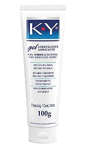 Gel Lubrificante Íntimo KY - 100g