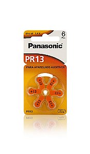 Panasonic Bateria Auditiva PR 13 - 6 Unidades