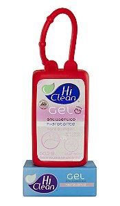 Álcool Gel Hi Clean Extrato De Rosas Com Capinha - 70ml