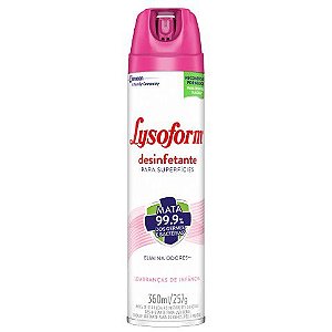 Lysoform Spray Lembranças De Infância - 360ml