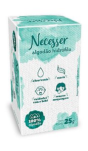 Algodão Hidrofilo Necesser 25g