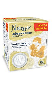 Absorvente Para Seios Necesser Leve 30 Pague 24