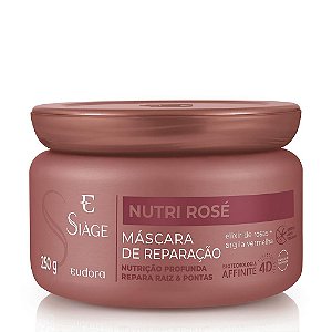 Máscara Capilar Siàge Nutri Rosé 250g