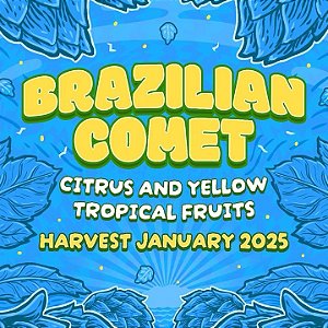 Lúpulo Brazilian Comet Start Hops pct 50g