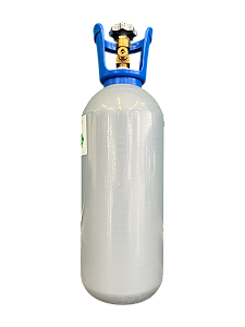 Cilindro de Ferro para CO² c/ Válvula e Alça - Capacidade 6kg