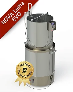 PANELA AUTOMATIZADA 50 A 135L DOUBLE VESSEL EZBREW K150 EVO INOX 304L
