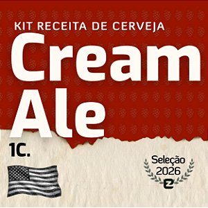 Kit Receita Cream Ale 2026 EZbrew