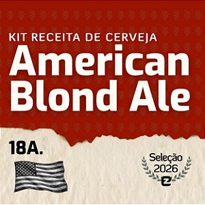 Kit Receita American Blonde Ale 2026 EZbrew