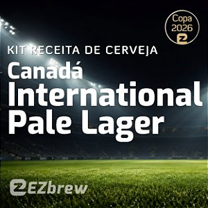 Kit Receita Canadá - Pale Lager - Copa do Mundo 2026 EZbrew