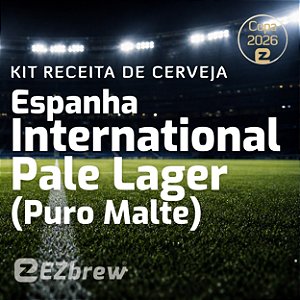 Kit Receita Espanha - Pale Lager - Copa do Mundo 2026 EZbrew