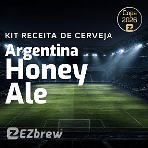 Kit Receita Argentina - Honey Ale - Copa do Mundo 2026 EZbrew