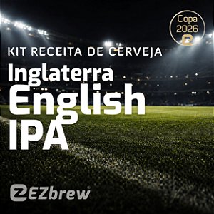 Kit Receita Inglaterra - English IPA - Copa do Mundo 2026 EZbrew