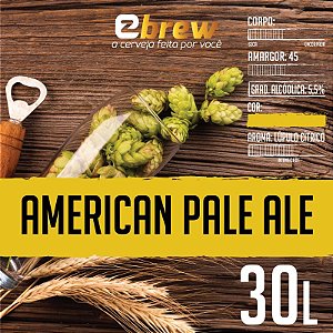 Kit Receita American Pale Ale 20, 30 ou 50 litros EZbrew