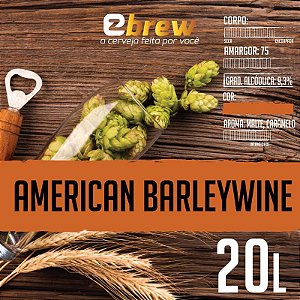 Kit Receita American Barleywine para 20 litros EZbrew