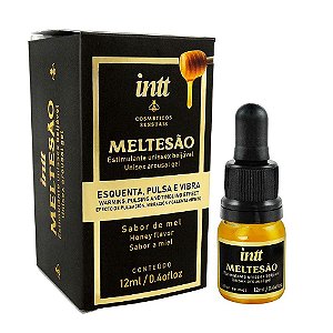 MELTESÃO MELZINHO DO AMOR ESTIMULANTE UNISSEX QUE ESQUENTA, PULSA E VIBRA