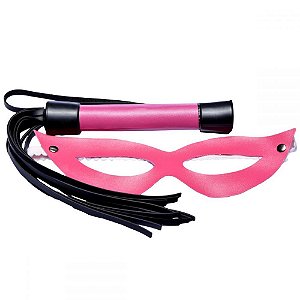 CHICOTE 20CM + MÁSCARA DOMINATRIXXX